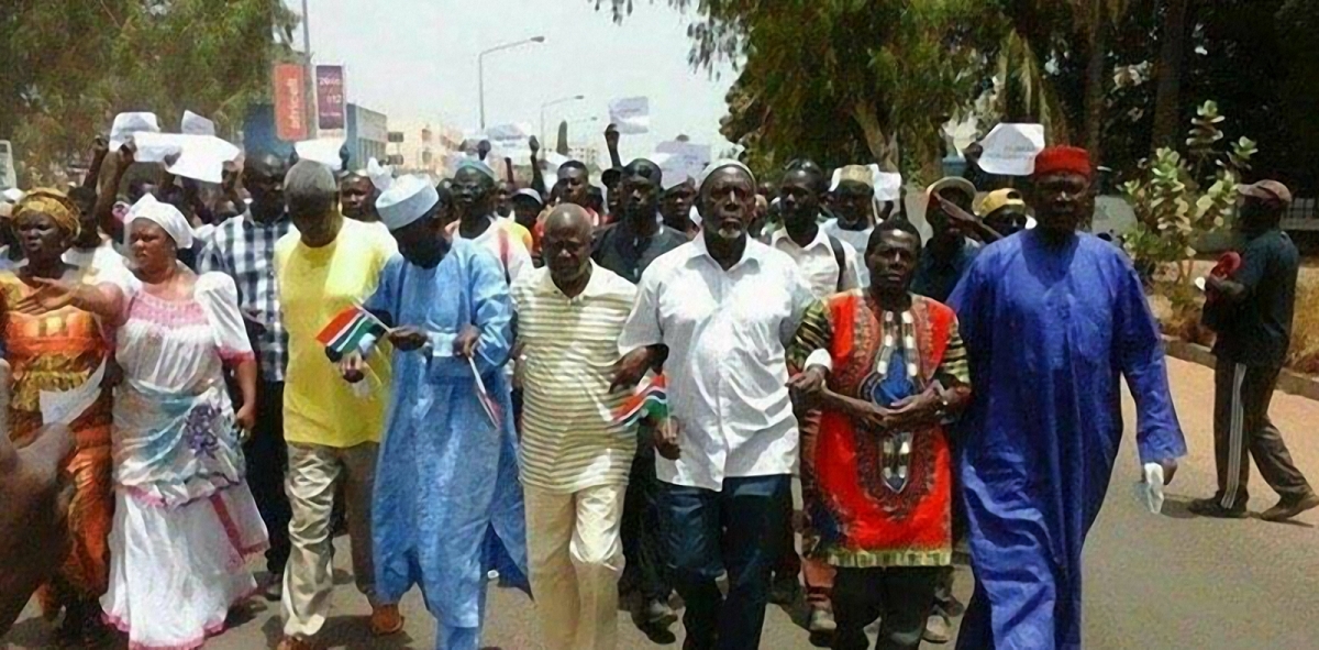 Protests in Gambia