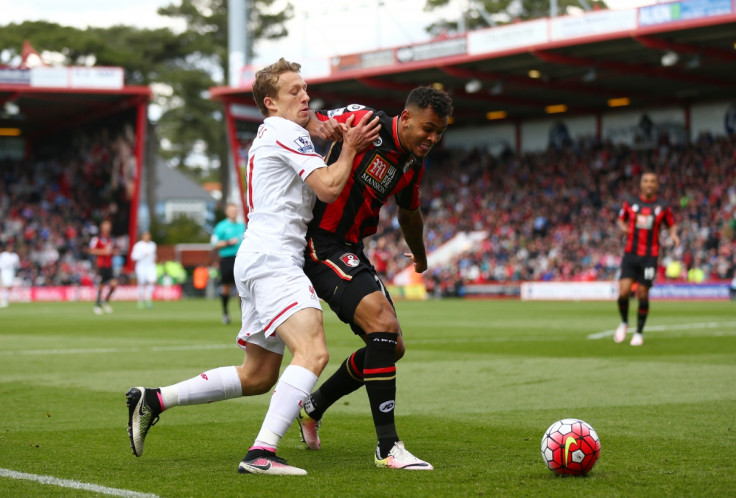 Callum Wilson (right) recently returned to action
