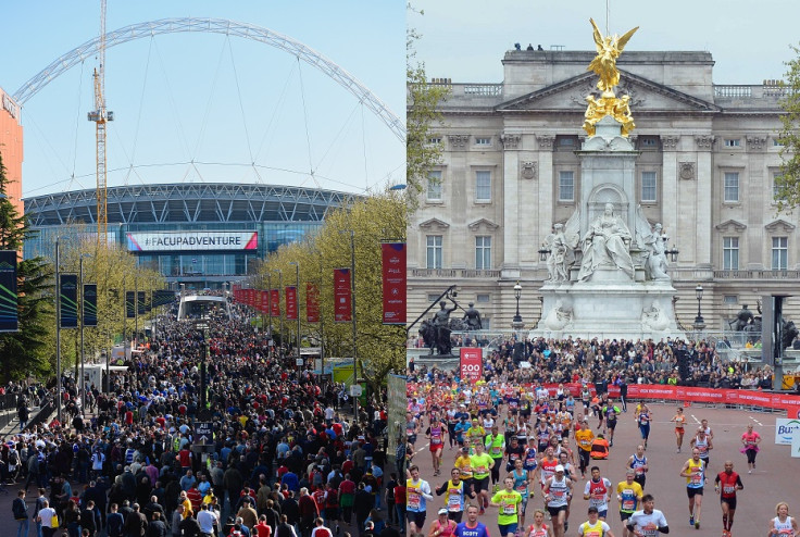 FA Cup semi final and London Marathon