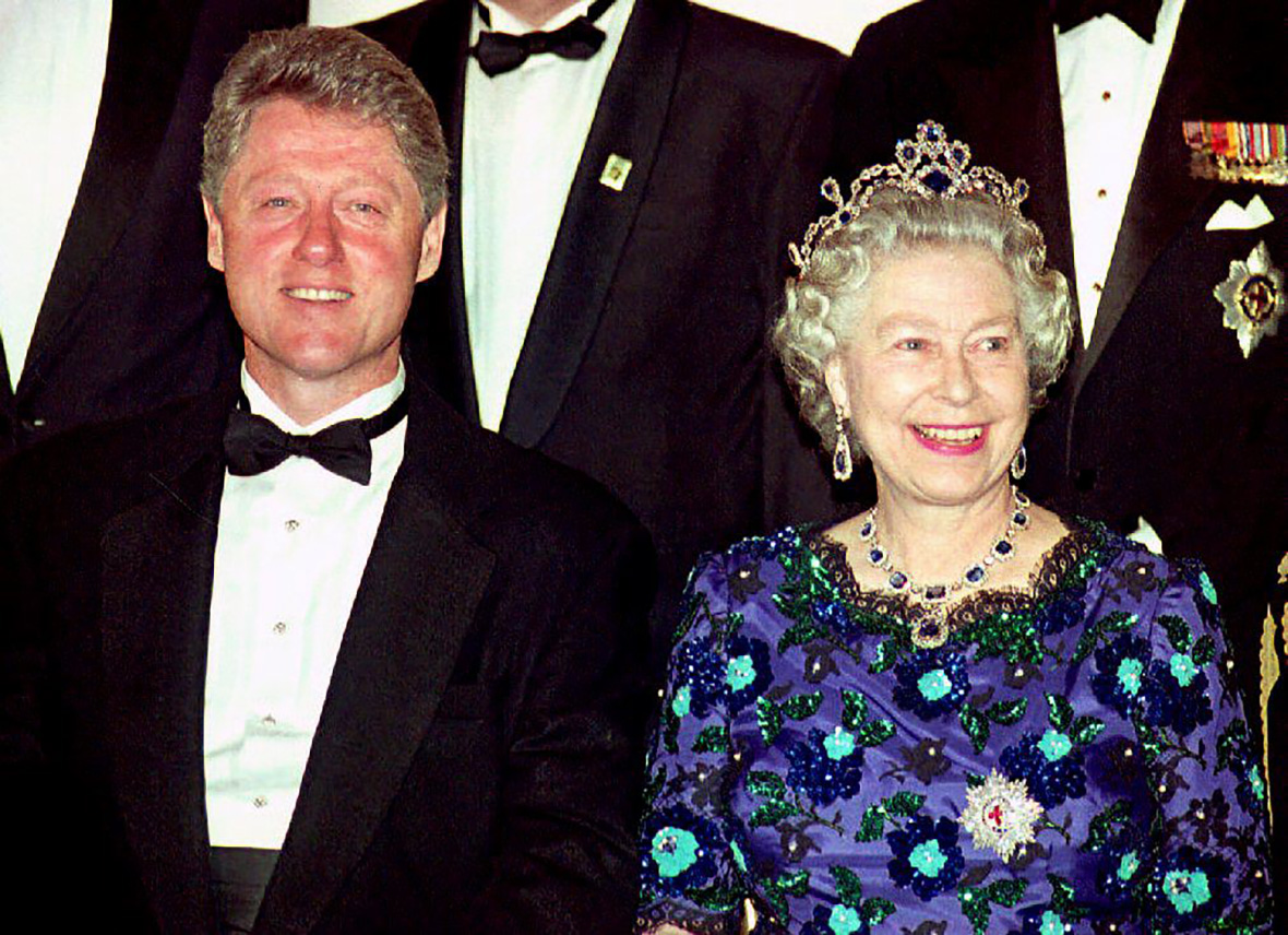All the Queen's US Presidents From Eisenhower to Obama, in pictures