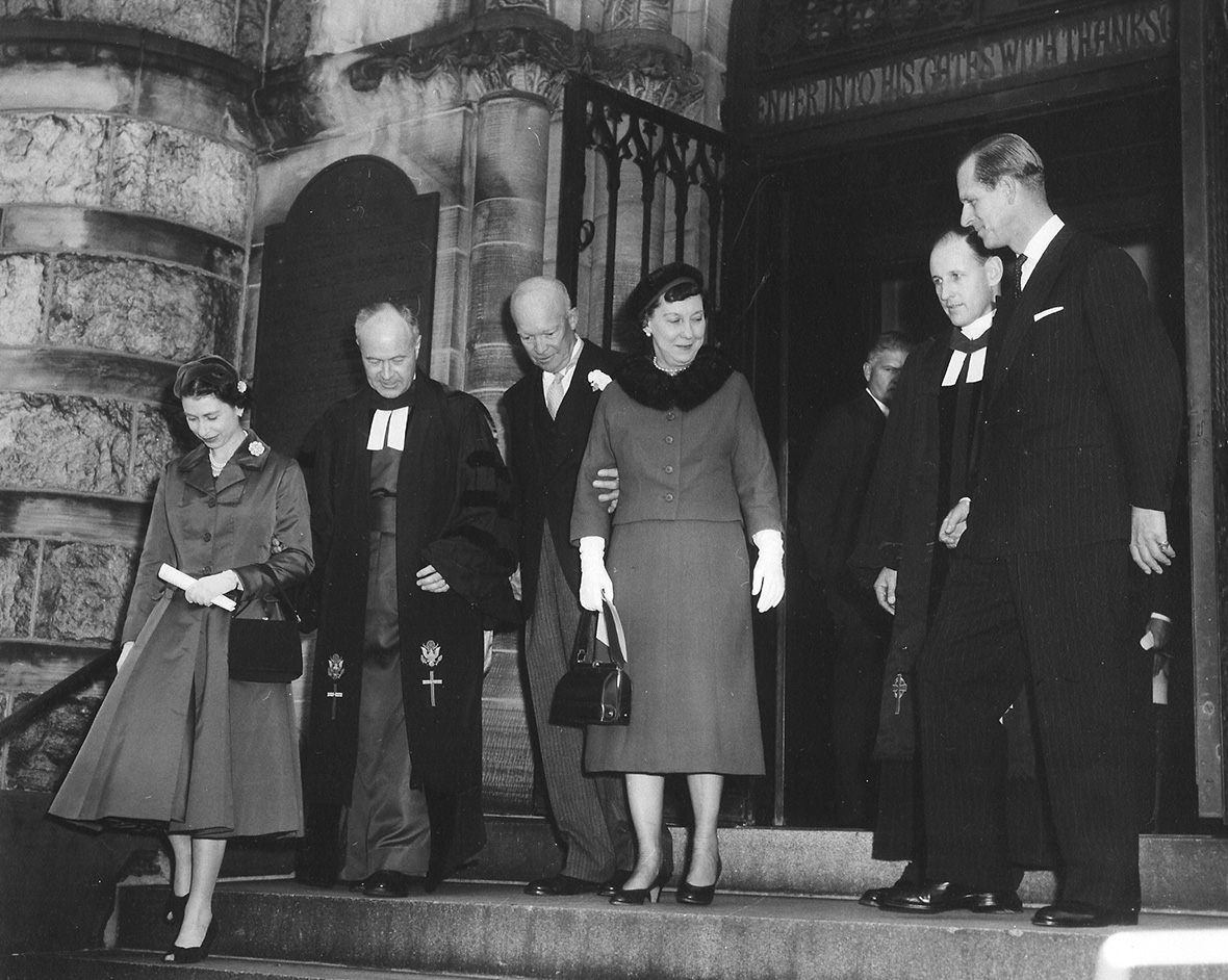 eisenhower visit to buckingham palace