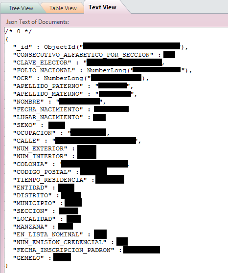 Mexico database