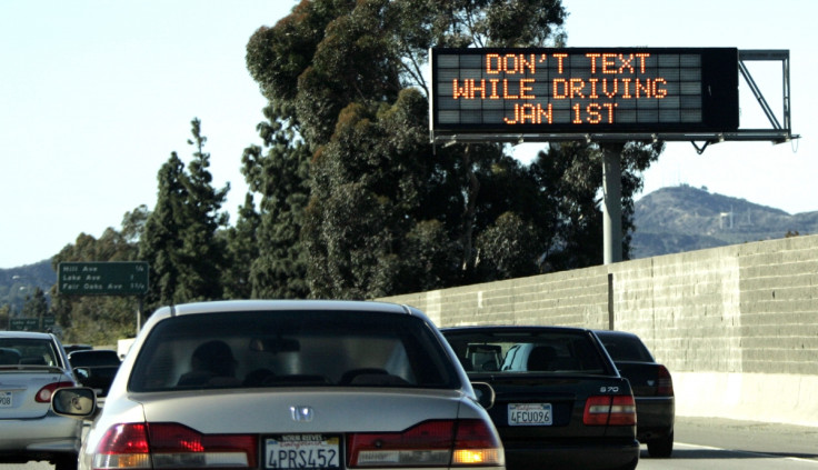 Federal Agency trolling Twitter users who text and drive to give them a stern talking to