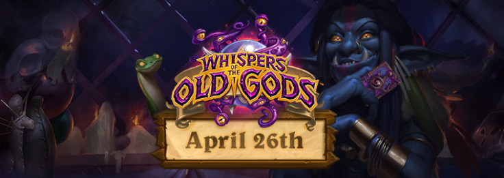 Blizzard offering 13 free Whispers of the Old Gods packs to celebrate Hearthstone expansion launch