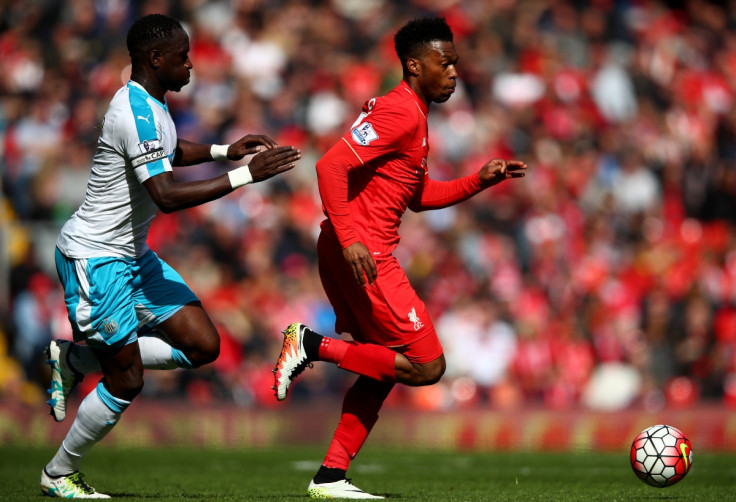 Daniel Sturridge dribbles with the ball