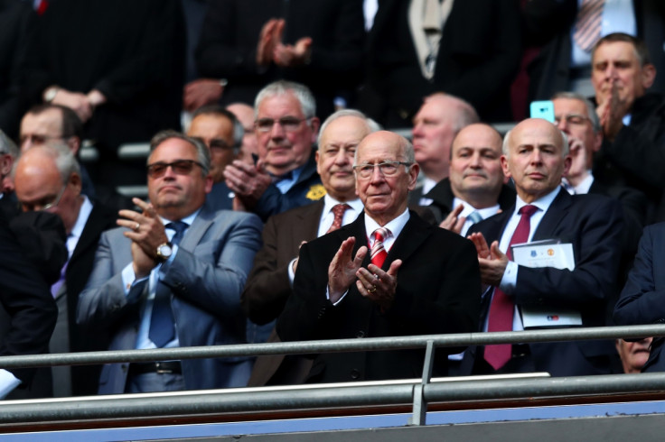 Sir Bobby Charlton at Wembley