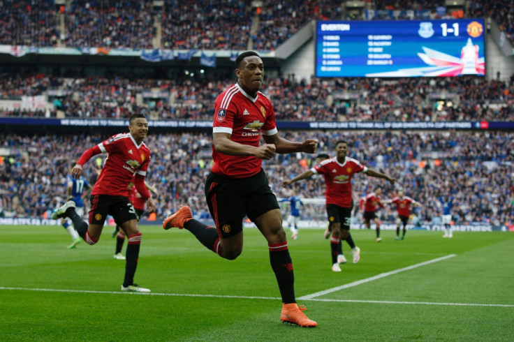 Martial scored the winning goal