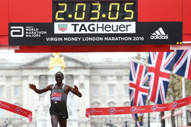 Eliud Kipchoge wins the London marathon
