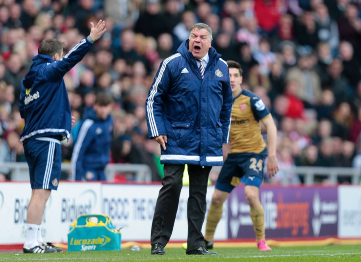 Sam Allardyce barks instructions