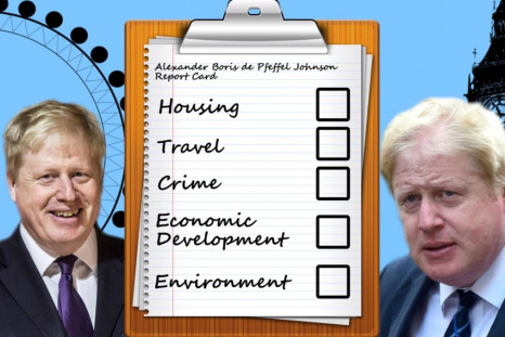 Boris Johnson Report Card