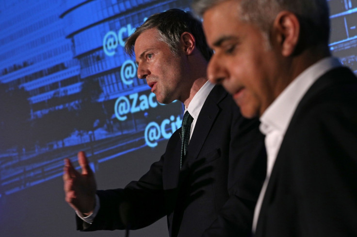 Zac Goldsmith Sadiq Khan London