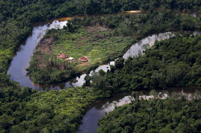 Amazon illegal gold mining