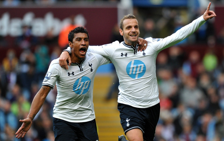 Paulinho and Roberto Soldado