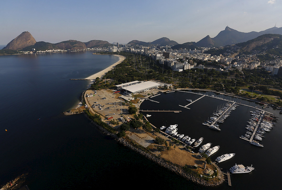 rio olympics 2016 aerial photos