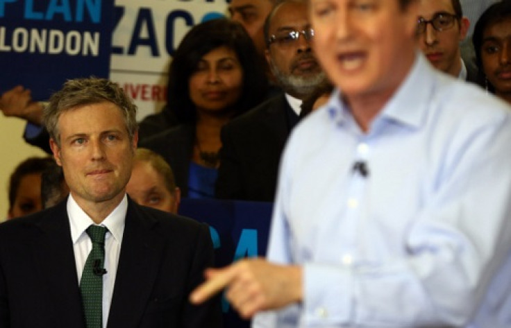 David Cameron and Zac Goldsmith