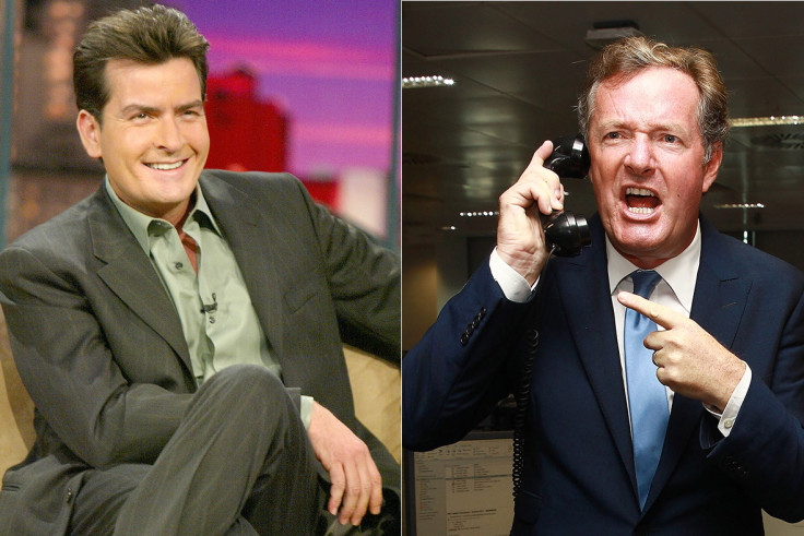 charlie Sheen Piers Morgan