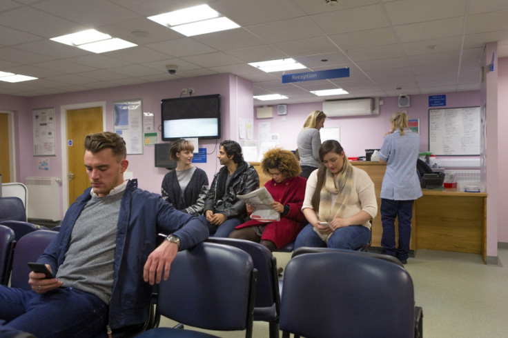 Patients in waiting room