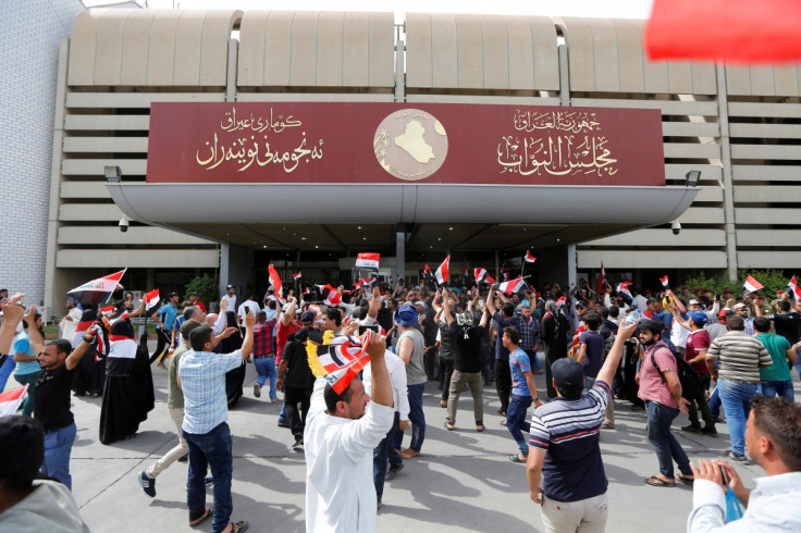 protesters baghdad