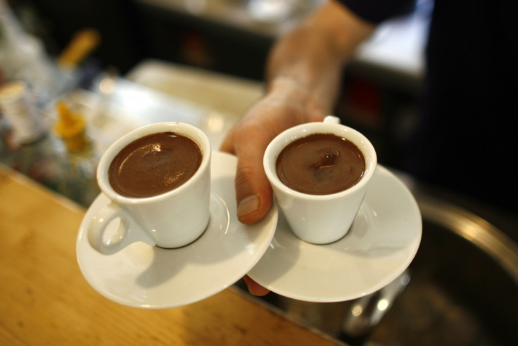 Waiter with coffee