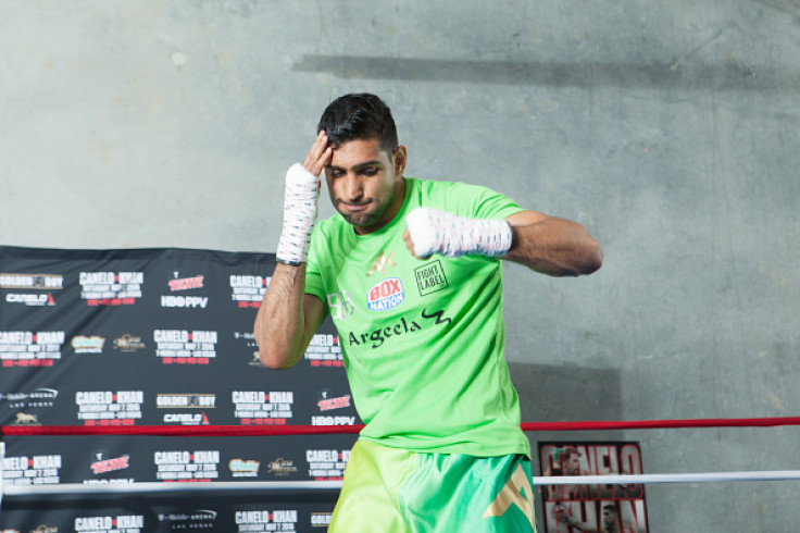 amir khan prepares for fight