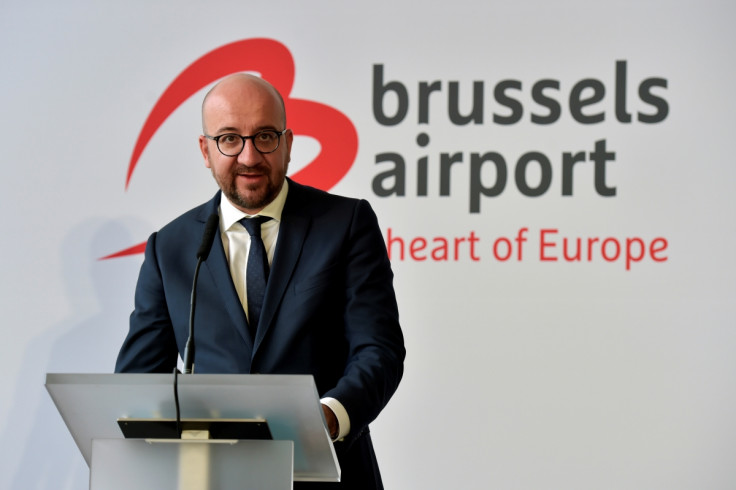 Zaventem reopening ceremony 2016 Charles Michel