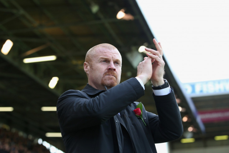 Burnley boss Sean Dyche