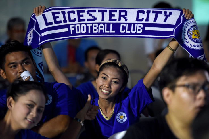 Fan watching the game in Bangkok