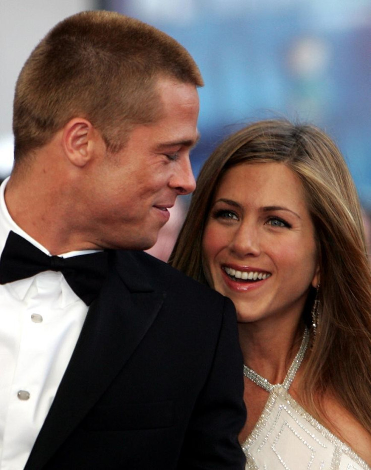 File image of Hollywood power couple Brad Pitt and Jennifer Aniston.