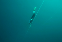 William Trubridge diving