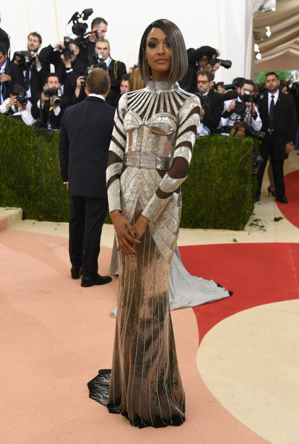 met gala metallics