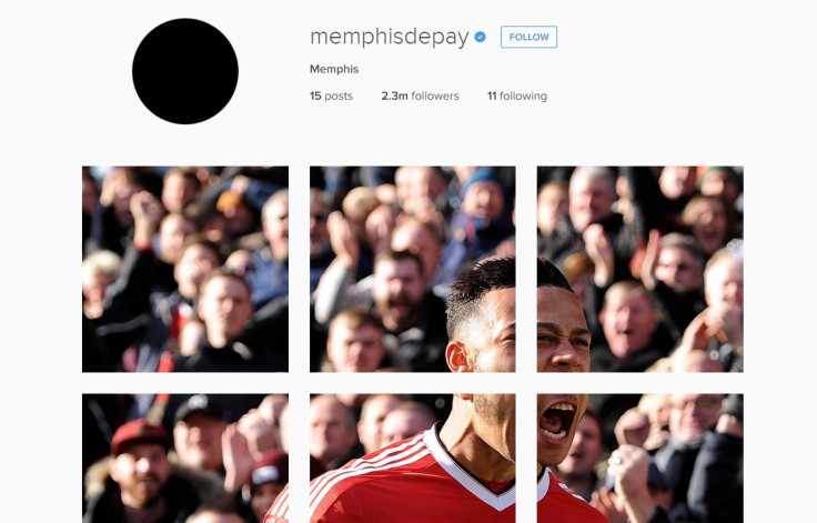 Memphis Depay's Instagram post