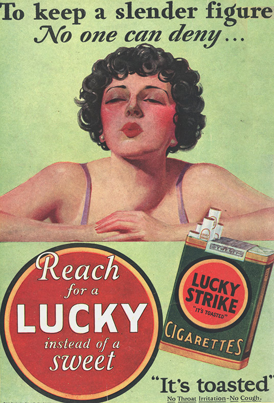 Vintage cigarette adverts