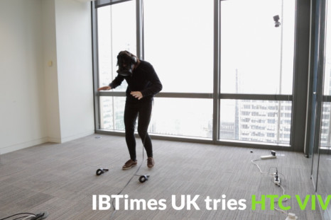 IBTimes UK tries HTC VIVE