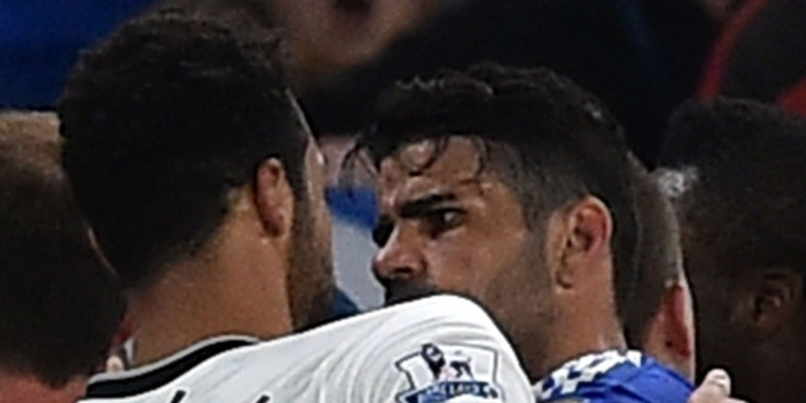 Mousa Dembele and Diego Costa