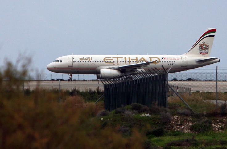 Etihad airways plane