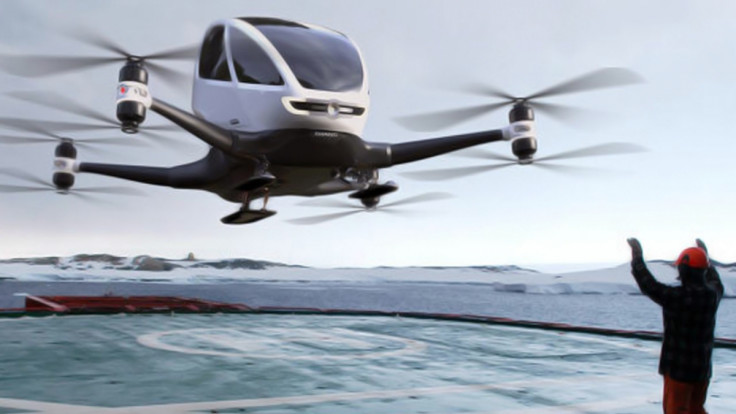 Ehang 184 autonomous drone for carrying humans