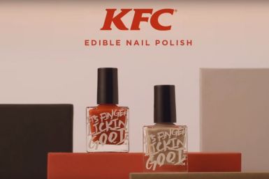 KFC's edible nail polish
