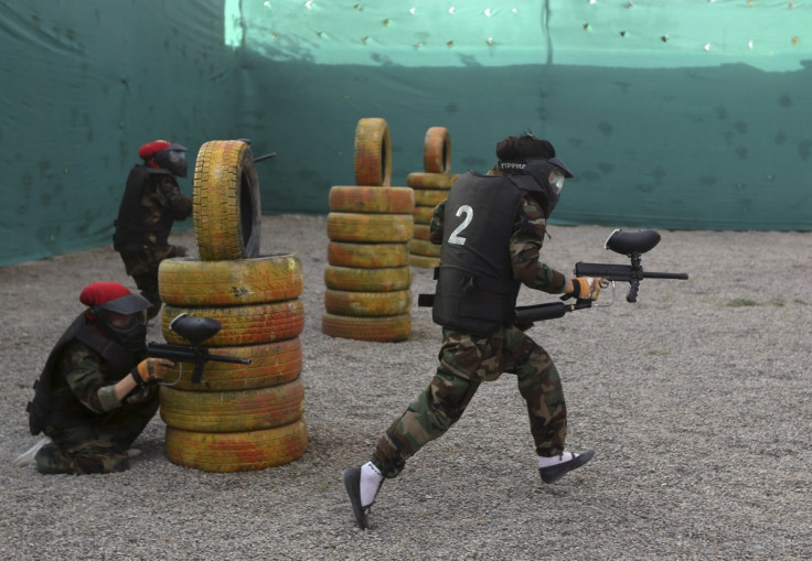 Paintball game