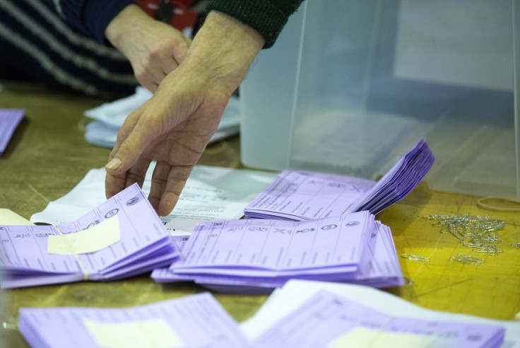 UK election results