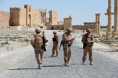 Russian soldiers, Palmyra