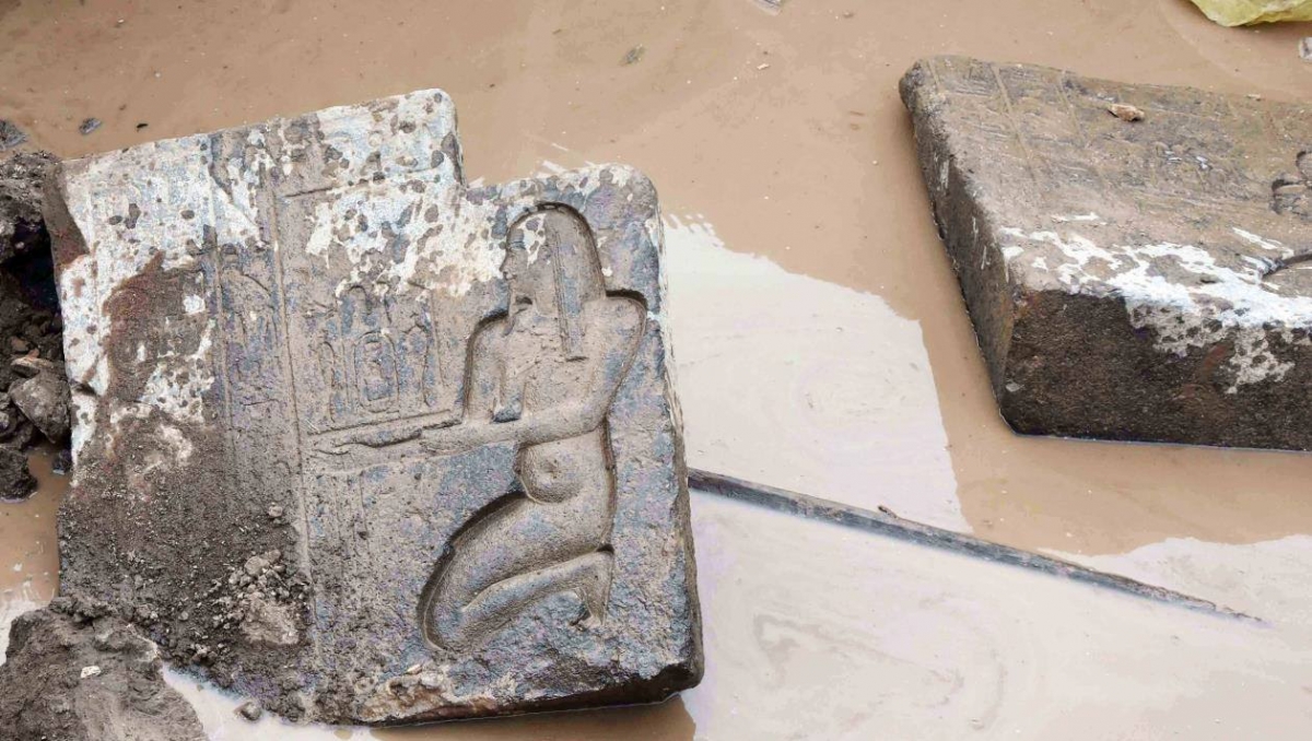 Sanctuary of ancient Egyptian pharaoh Nectanebo I discovered in Heliopolis