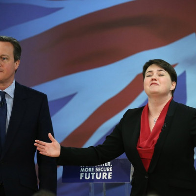 David Cameron and Ruth Davidson
