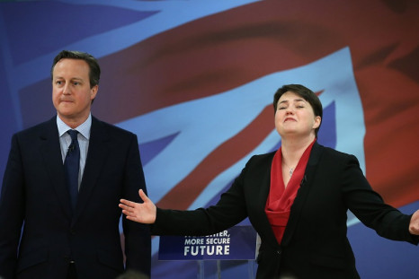David Cameron and Ruth Davidson