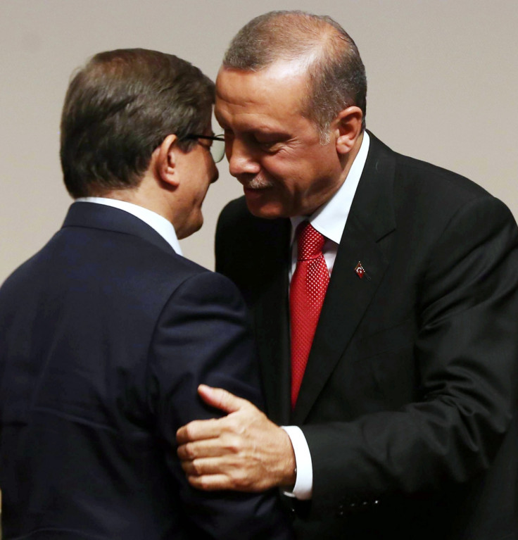Recep Tayyip Erdogan and Ahmet Davutoglu