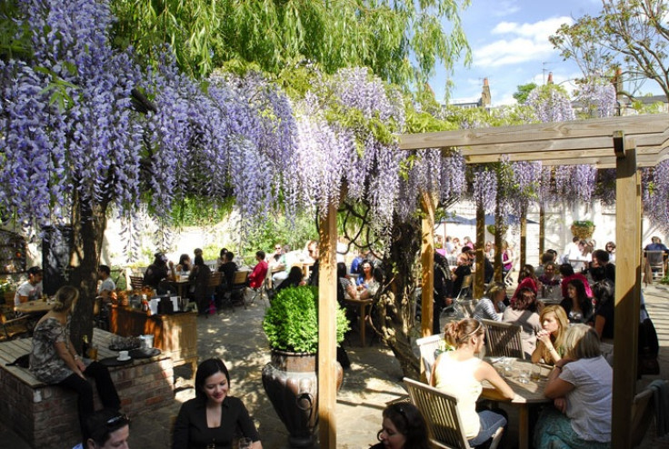 best pub gardens in london