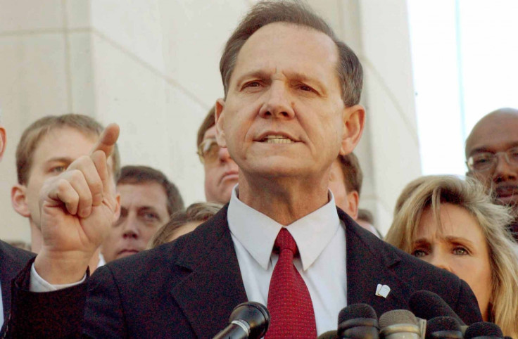 Alabama chief justice Roy Moore 