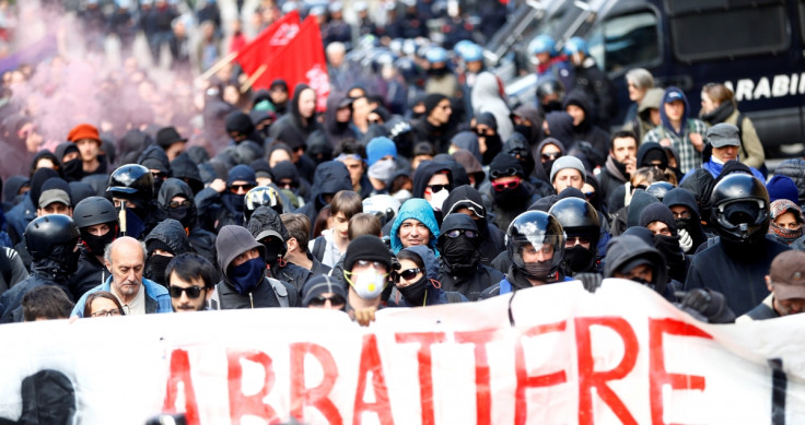 Protests at Alpine Brenner Pass