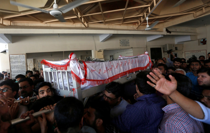 Khurram Zaki who was shot by gunmen Khurram Zaki who was shot by gunmen