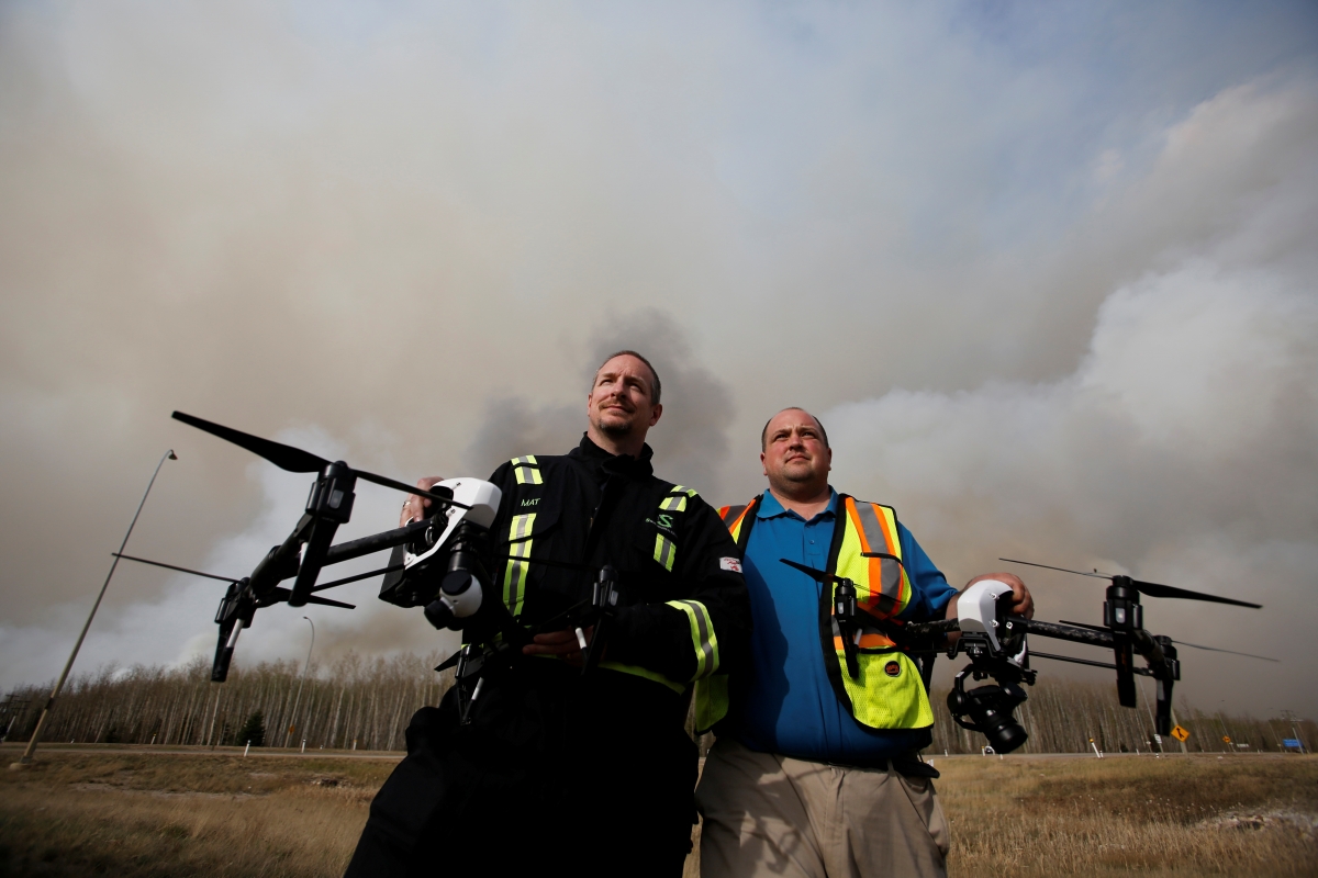 Canada Wildfire Drones to be deployed to investigate the cause and scope of Alberta blaze