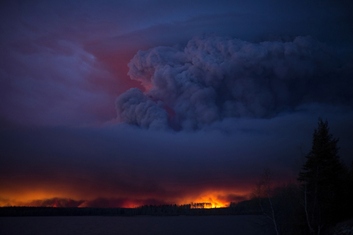 Canada wildfire Tim Peake captures visible magnitude of devastation